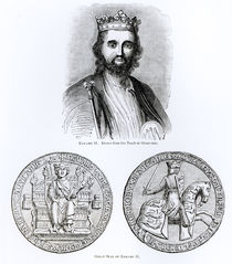 Edward II drawn from the Tomb at Gloucester by English School