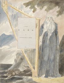 The Bard, A Pindaric Ode: 'O'er thy Country Hangs by William Blake