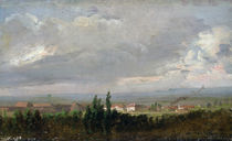 Thunderstorm Near Dresden, 1830 von Johan Christian Dahl