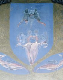 A section from the second version of 'The Morning' by Philipp Otto Runge