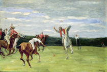 Polo player in Jenischpark by Max Liebermann