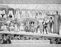 Poster advertising, 'The Barnum and Bailey Greatest Show on Earth von American School