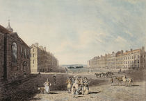 Queen Square, London, 1786 von Edward Dayes