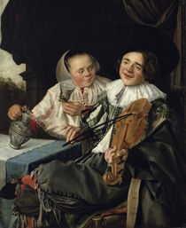 Merry Company, 1630 by Judith Leyster