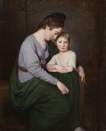 Ann Wilson with her Daughter by George Romney