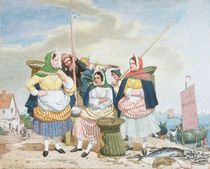 Fish Market by the Sea, c.1860 by Richard Dadd