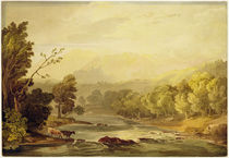 A View on the Brathay near Ambleside by Anthony Vandyke Copley Fielding
