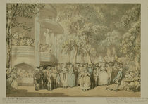Vauxhall Gardens, c.1784 von Thomas Rowlandson
