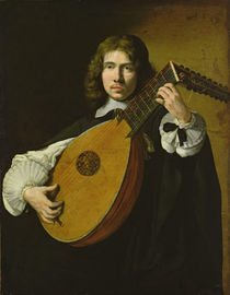 Lute Player by French School