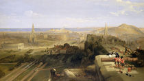 Edinburgh from the Castle, 1847 von David Roberts
