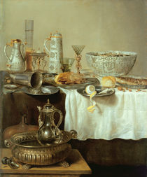 Breakfast Still Life, 1638 von Willem Claesz. Heda