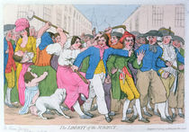 The Liberty of the Subject von James Gillray