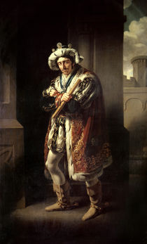 Edmund Kean as Richard III by John James Halls