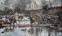 The Battle of the Yser in 1914 by Francois Flameng