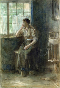 Woman at the Window by Jozef Israels