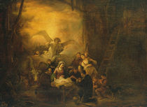 The Adoration of the Shepherds von Jacob Willemsz de Wet or Wett
