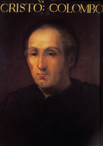 Portrait of Christopher Columbus von Italian School
