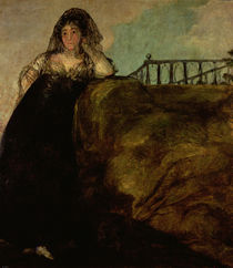 Leocadia Zorilla, the Artist's Housekeeper by Francisco Jose de Goya y Lucientes