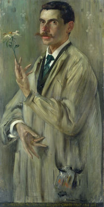 Portrait of Otto Eckmann by Lovis Corinth