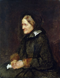 Helene Leibl, the Aunt of the Artist von Wilhelm Maria Hubertus Leibl