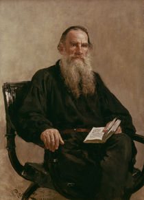 Lev Tolstoy 1887 by Ilya Efimovich Repin