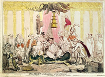 The Court at Brighton a la Chinese by George Cruikshank