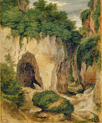 Rocks at Sorrento, 1823 by Heinrich Reinhold