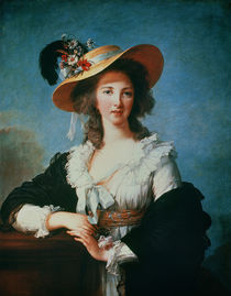 Portrait of the Duchess of Polignac by Elisabeth Louise Vigee-Lebrun