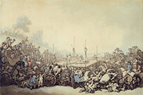 The Prize Fight, 1787 von Thomas Rowlandson