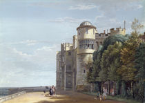 The North Terrace, Windsor Castle by Paul Sandby