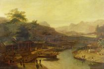 A View in China: Cultivating the Tea Plant von William Daniell
