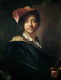 Self Portrait in a Turban, 1700 von Hyacinthe Francois Rigaud