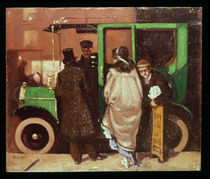 The Taxi Cab, c.1908-10 by Brake Baldwin