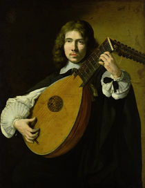 The Lute-Player by French School