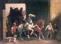 The Stage Arrives, c.1830 von English School