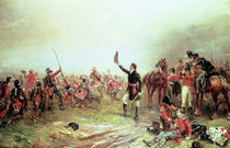 The Battle of Waterloo, 18th June 1815 von Robert Alexander Hillingford