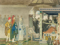 Fredegonda at the Deathbed of Praetextatus by Lawrence Alma-Tadema