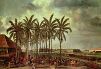 The Castle of Batavia, as Seen from Kali Besar West by Andries Beeckman