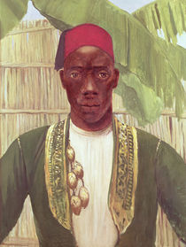King Mutesa of Buganda, from a photo by Dorothy, nee Tennant Stanley