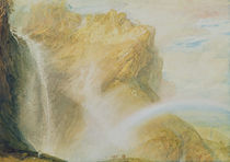 Upper Falls of the Reichenbach von Joseph Mallord William Turner