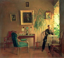 Interior, 1871 by Aleksei Alekseevich Bobrov