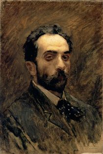 Self Portrait, 1890s by Isaak Ilyich Levitan