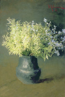 Wild Lilacs and Forget-Me-Nots by Isaak Ilyich Levitan