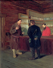 A Tavern, 1889 by Timophej Mosgov