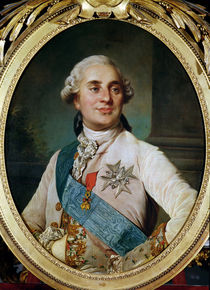 Portrait Medallion of Louis XVI 1775 von Joseph Siffred Duplessis