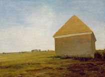 Newmarket Heath, with a Rubbing-Down House by George Stubbs