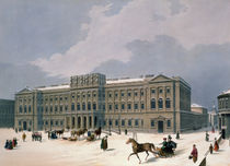 Palace of the Grand Duke of Leuchtenberg in St. Petersburg von Louis Jules Arnout