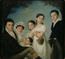 The Boratynsky Family, 1816 by Karl Wilhelm Bardou
