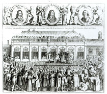Execution of Charles I at Whitehall by German School