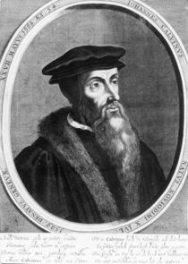John Calvin by English School